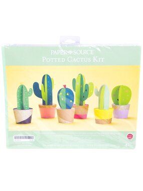 Paper Source Potted Cactus Decoration Kit